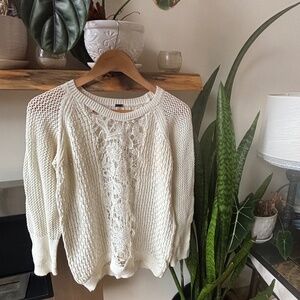 Lovely Poof! Sweater with Unique Detailing